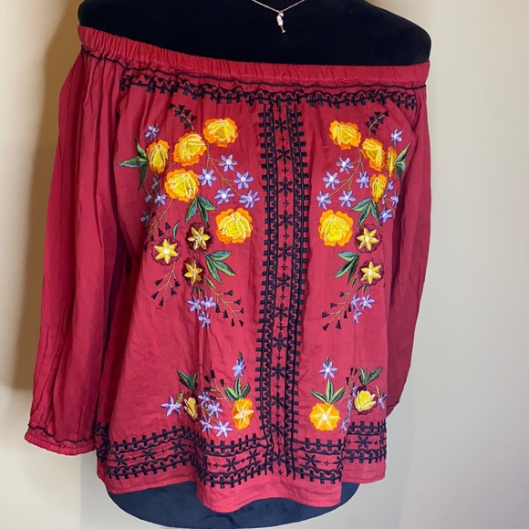 Chelsea & Violet Bohemian In Red-P-1 - Picture 4 of 9